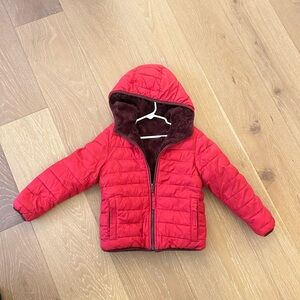 Lands' End Kids Reversible Fleece Lined Jacket